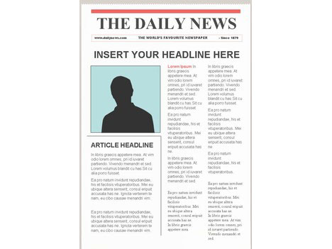 Pages newspaper template mac download free